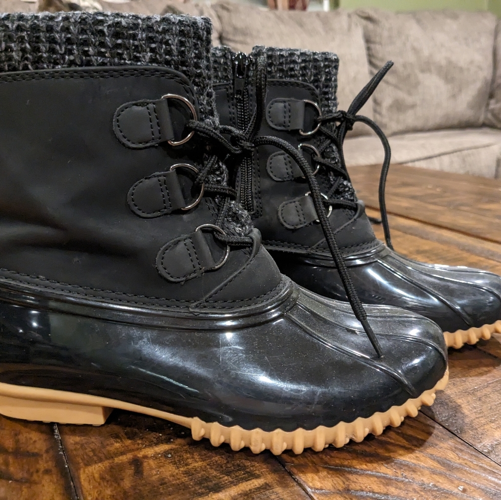 Sporto Women's Nella Boots. Size 6. Black.